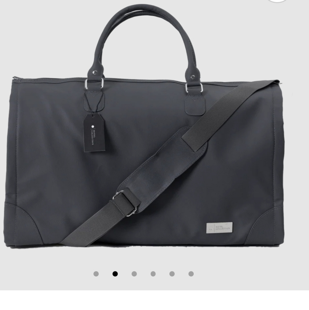 Hotel Collection GREY Travel Duffle Bag - Sleek Fold-Out Design
